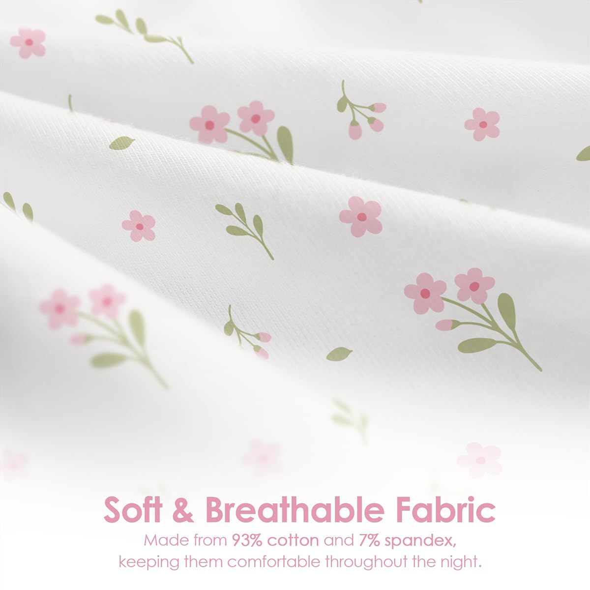 SANDJEST arm-in zipper sleep sack close-up with secure closure