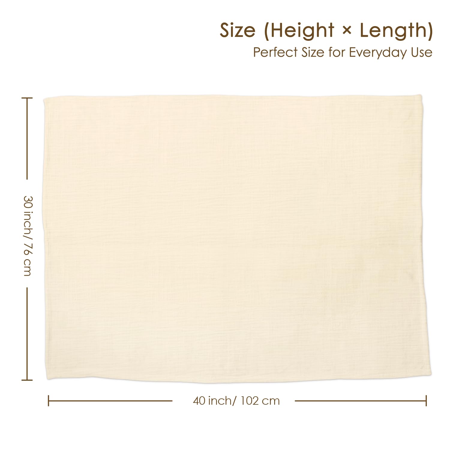 Sandjest 30x40 inch blanket ideal for cribs and on-the-go snuggles.