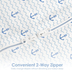 SandJEST cotton swaddle highlights soft, breathable fabric for delicate skin