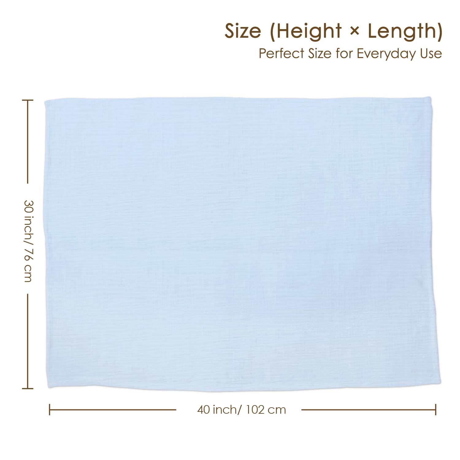 SANDJEST Crib Blanket 30x40 inches for crib or stroller