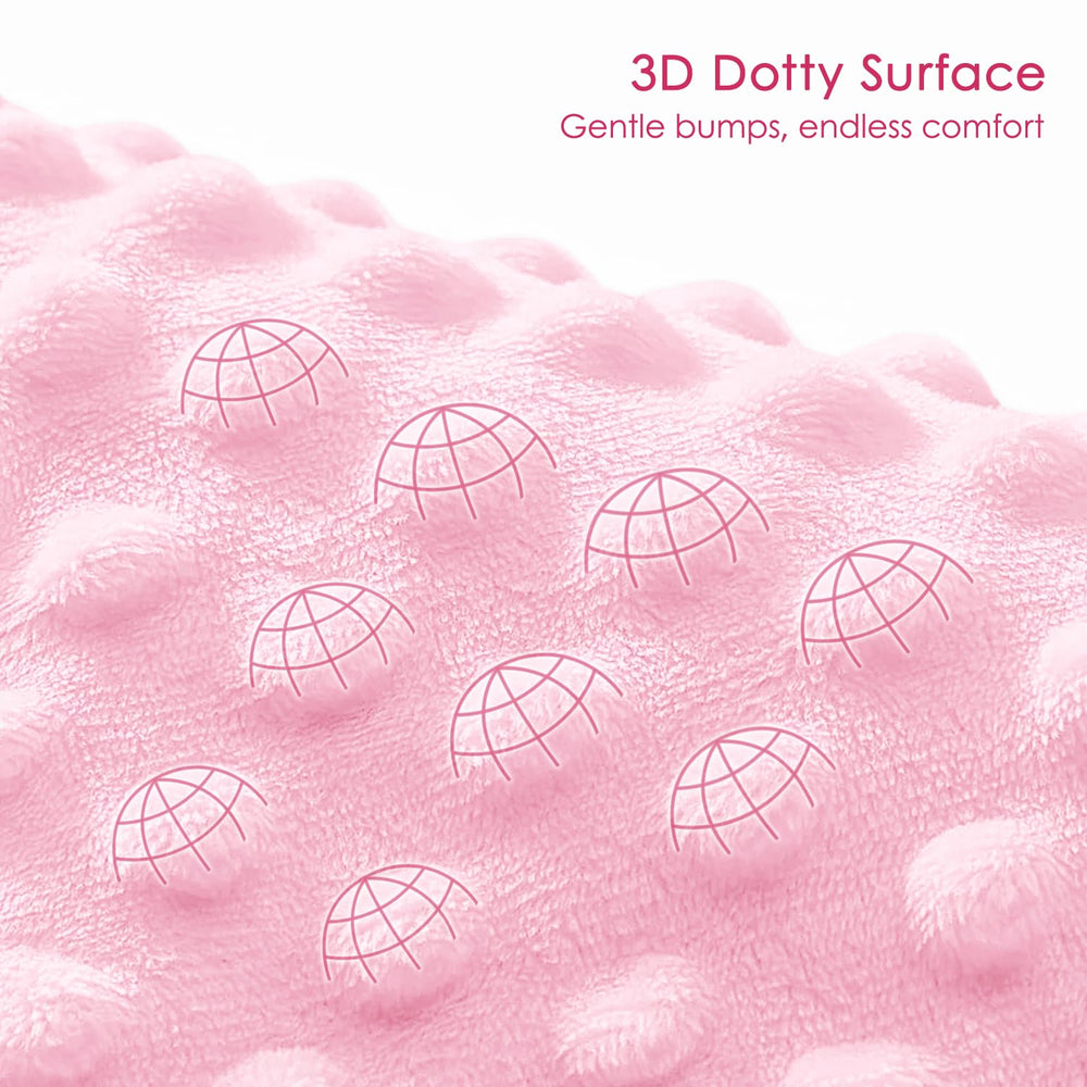 SANDJEST blanket serves as nursing cover and burp cloth.