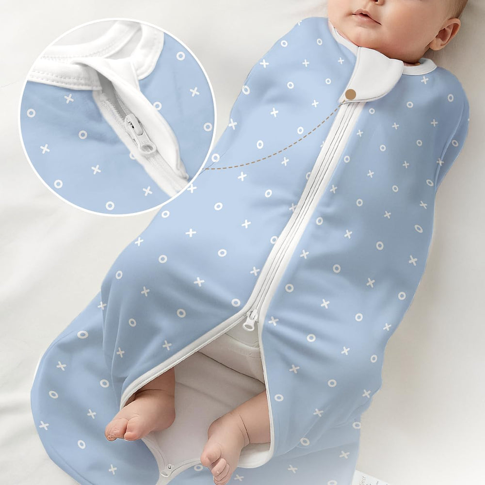 SANDJEST pack of 2 swaddles ideal for twins or backups