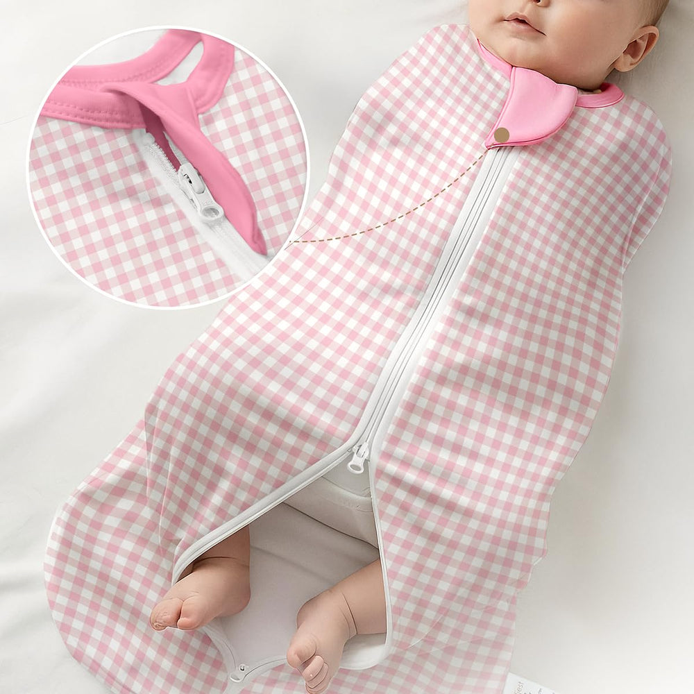 SANDJEST durable zipper and secure fastening on sleep sack