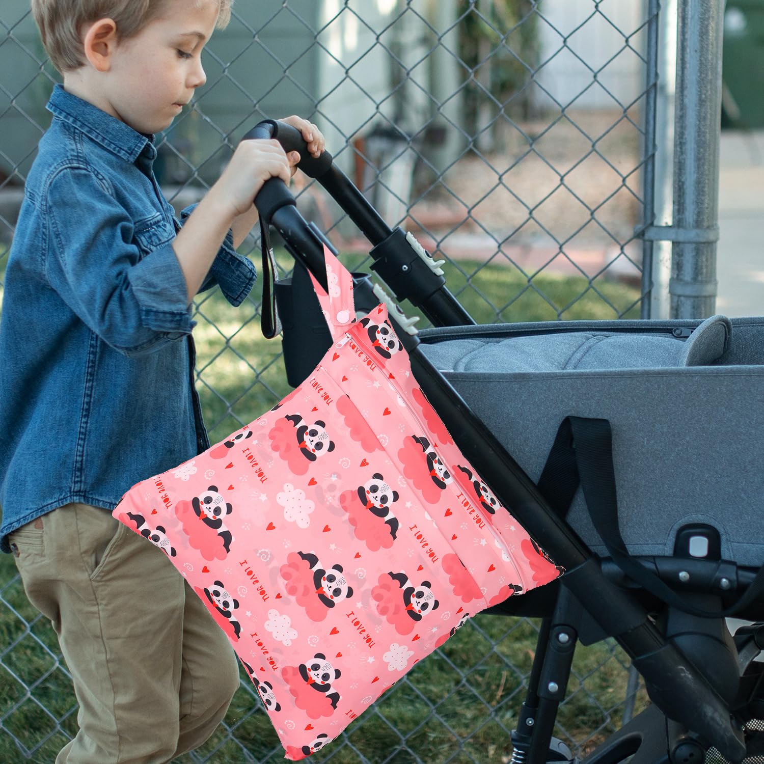SANFERGE bag handle design for easy hanging or attachment.