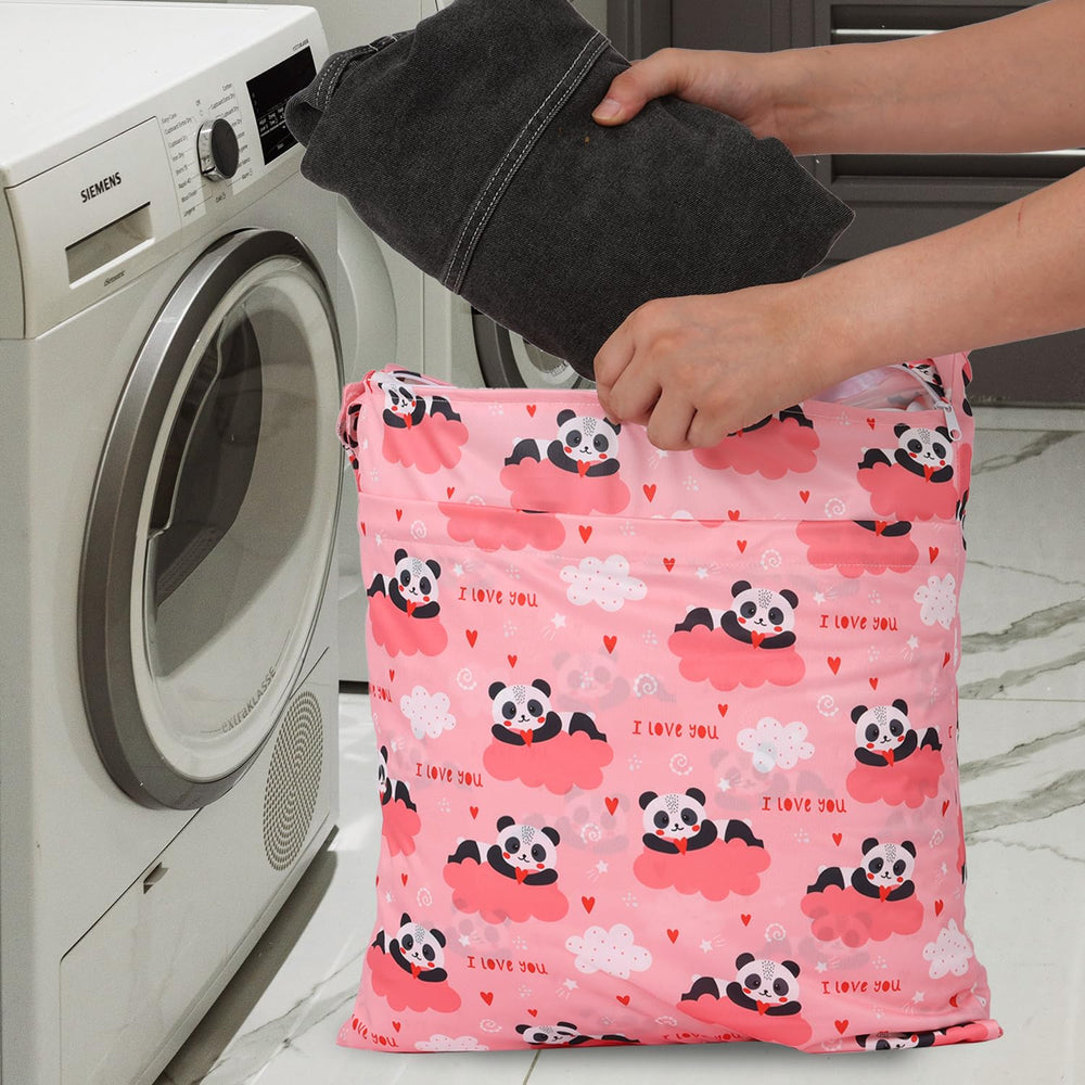 SANFERGE bag is machine washable for quick cleanup.