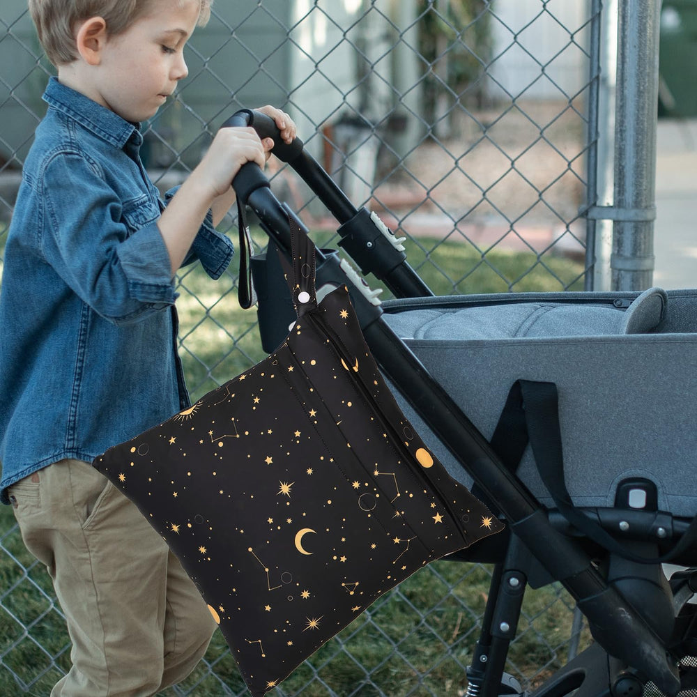 SANFERGE wash-and-go bag is machine washable for quick cleanup.