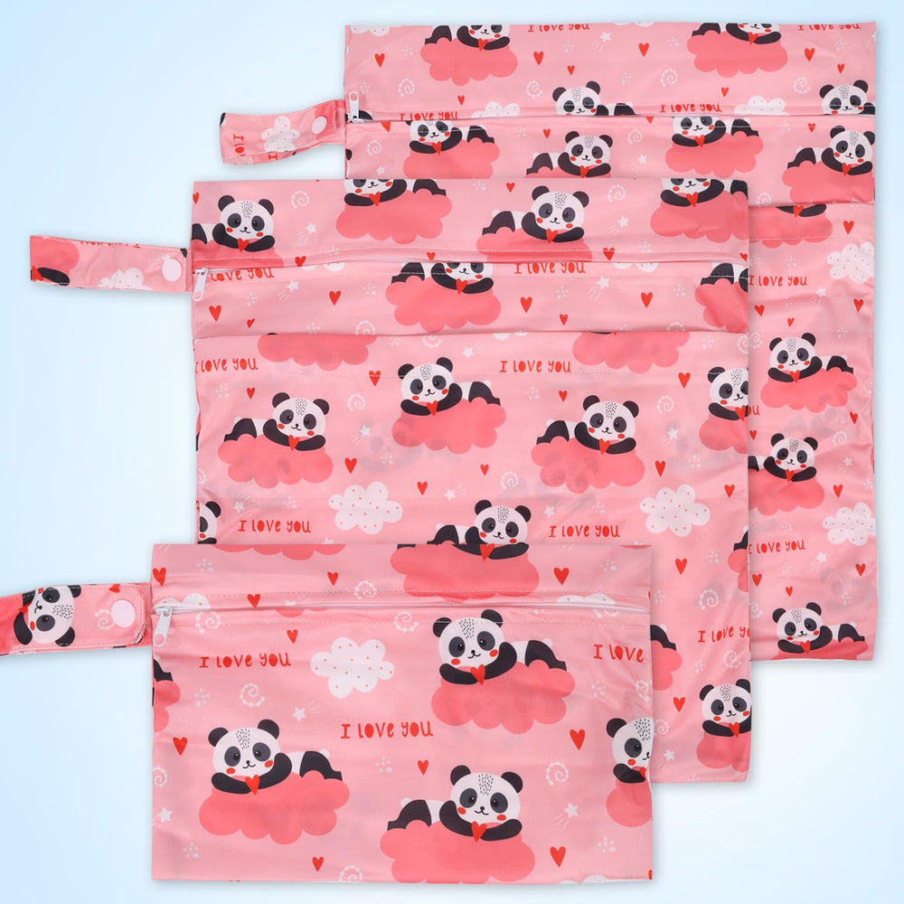 SANFERGE medium 40x36cm wet bag keeps dry and wet items separated.