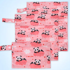 SANFERGE medium 40x36cm wet bag keeps dry and wet items separated.