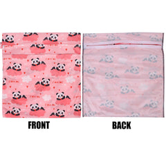 SANFERGE bag with two zippers for organized wet and dry storage.