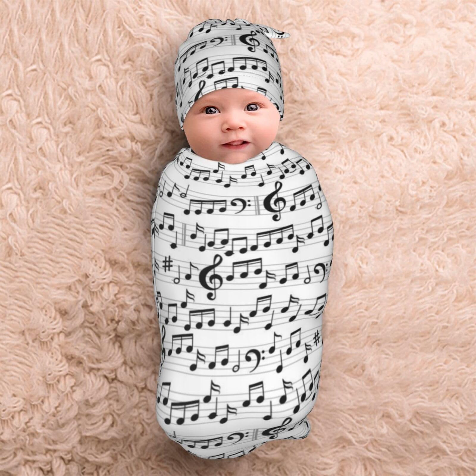 Sanghing adjustable knot detail allows customizable fit for newborn comfort