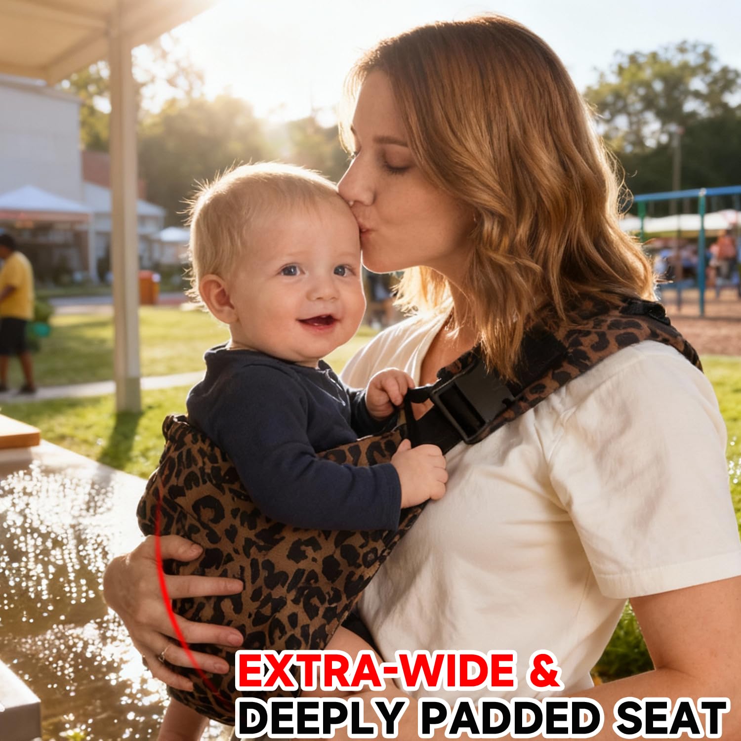 Sanilinwild Leopard newborn-to-toddler range adapts with growth for long use
