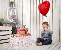 Sanjiaofen leather handles basket shows easy-carry and long-lasting use.