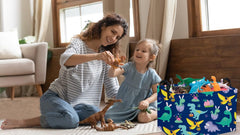 Sanjiaofen linen cotton basket with waterproof lining for toys