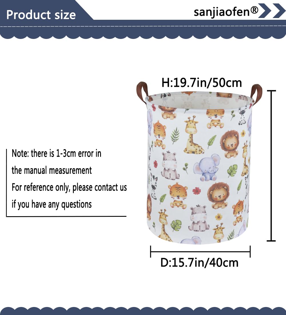 Sanjiaofen linen cotton laundry basket offers durable everyday storage.