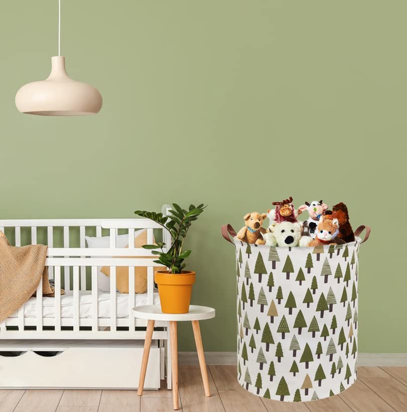 Sanjiaofen Tree storage bin large capacity ideal for laundry or toys.