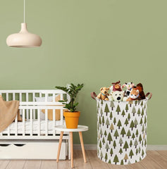 Sanjiaofen Tree storage bin large capacity ideal for laundry or toys.