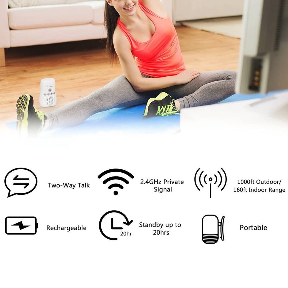 Sanpyl noise detection alerts you to subtle nighttime sounds.