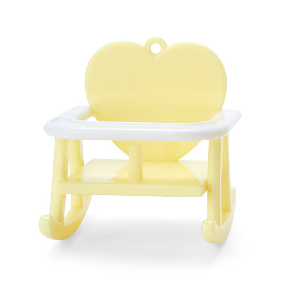Sanrio Pompom Pudding Baby Chair Mat measures 9x6x9 cm for compact use.