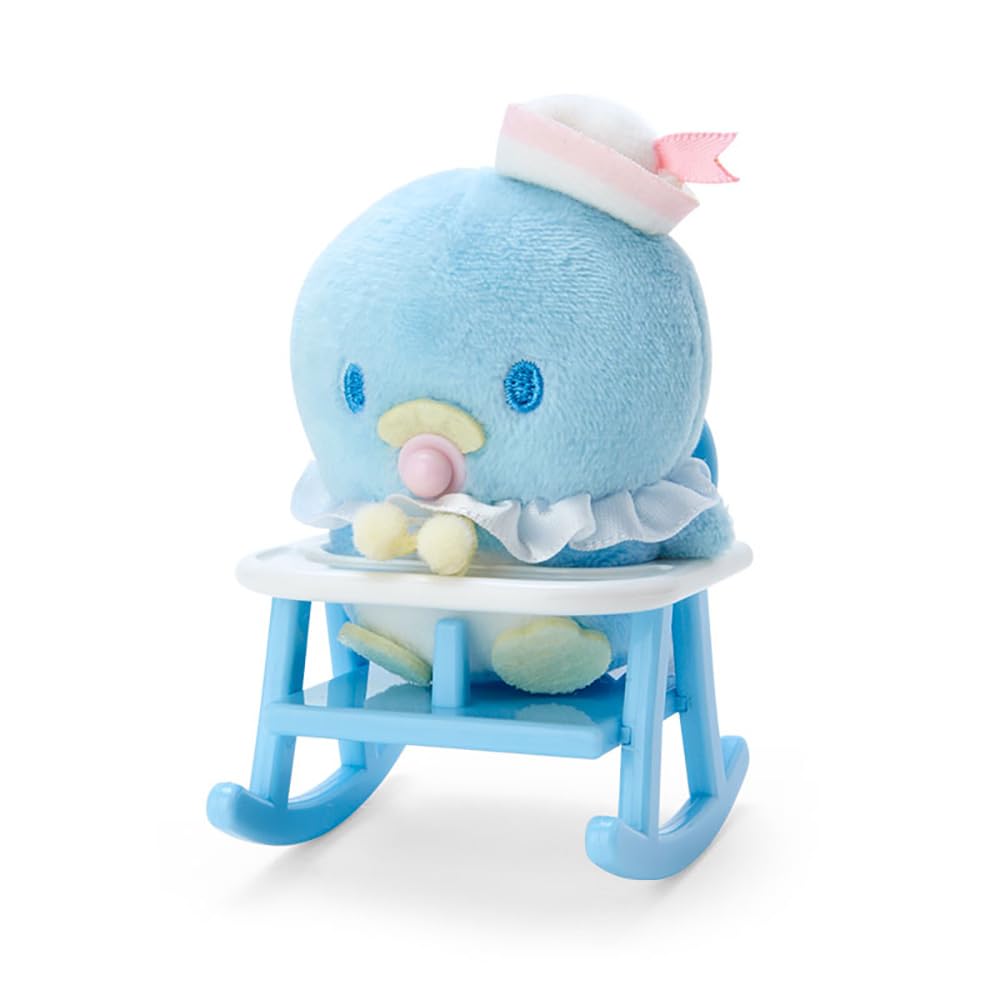 Sanrio Tuxedo Sam baby chair mat front view adds charming seating detail for quick photos