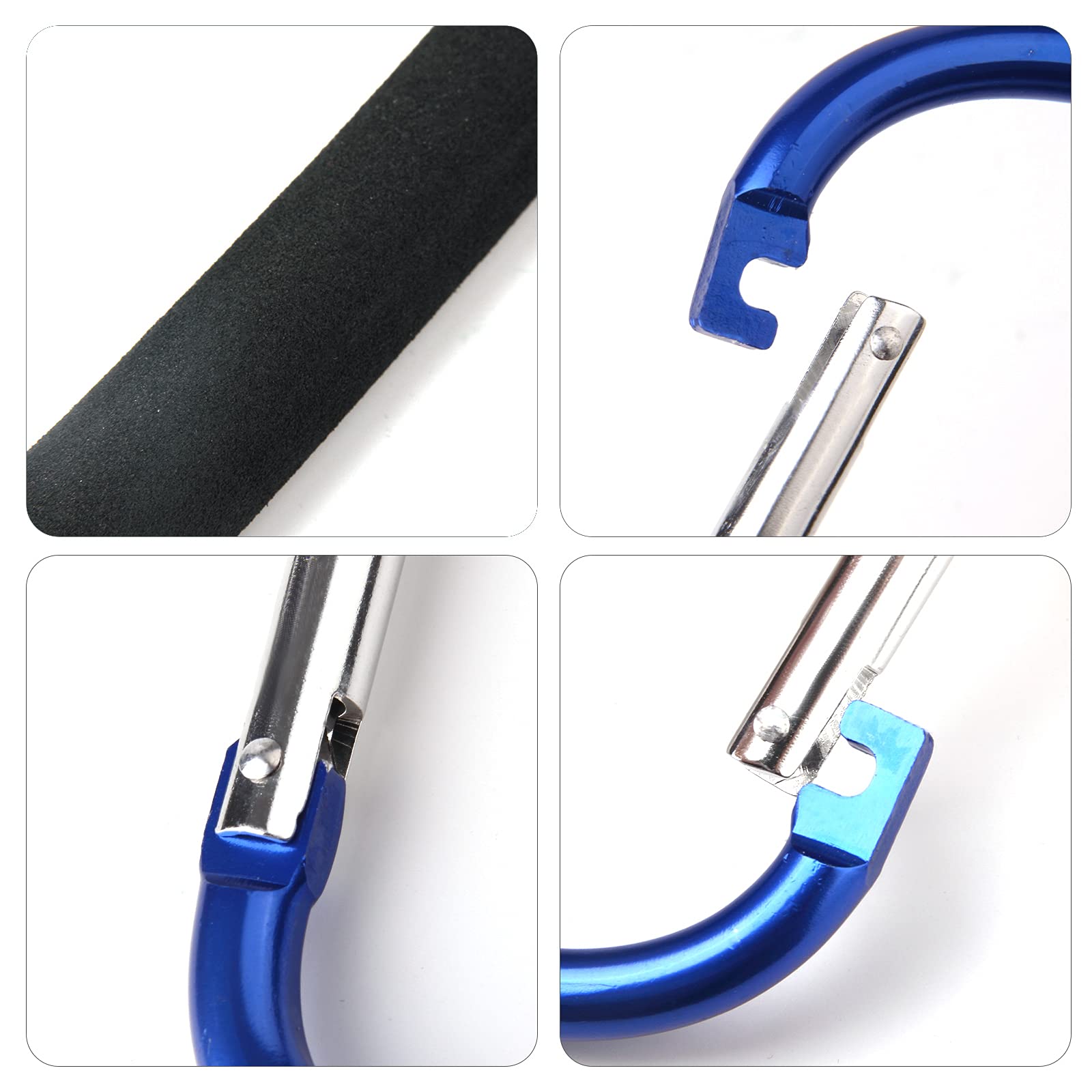 Sansheng carabiner clip securing groceries for easy handling
