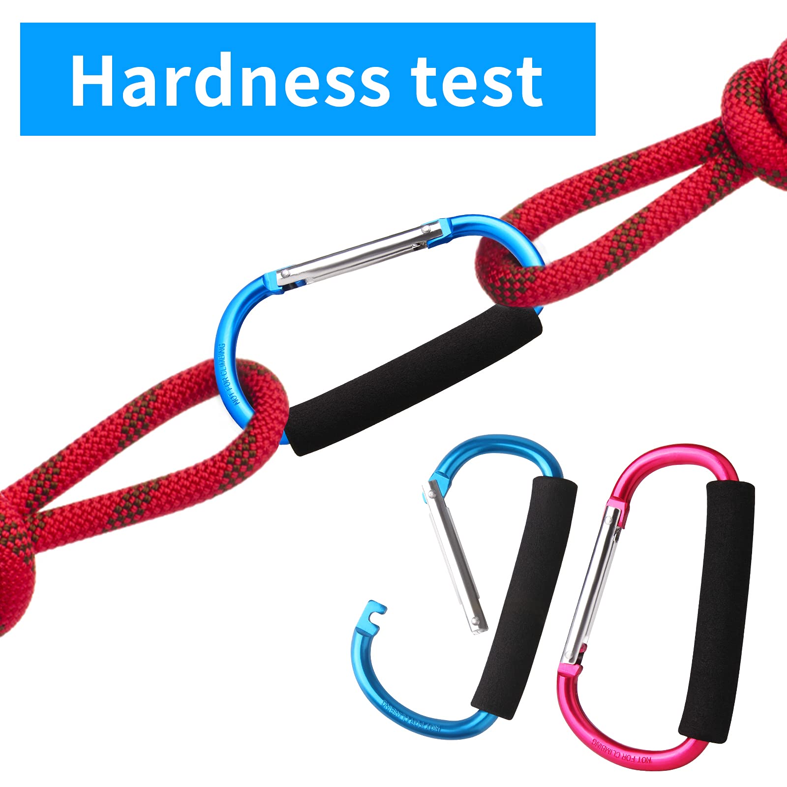 Sansheng D-design clip for quick clip-and-go during camping.