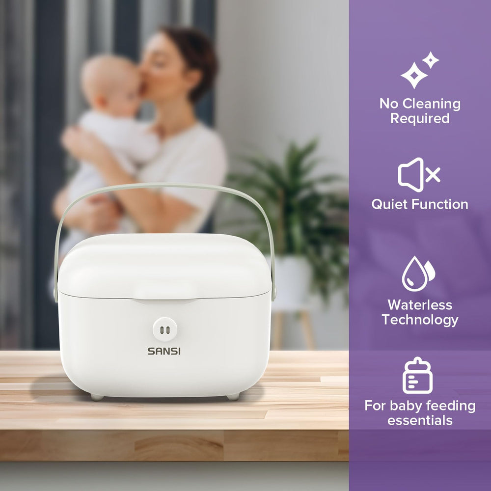 SANSI UV Sanitizer Box lid open showing spacious interior