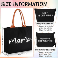 Sanwuta mommy treasures bag front pocket for quick access