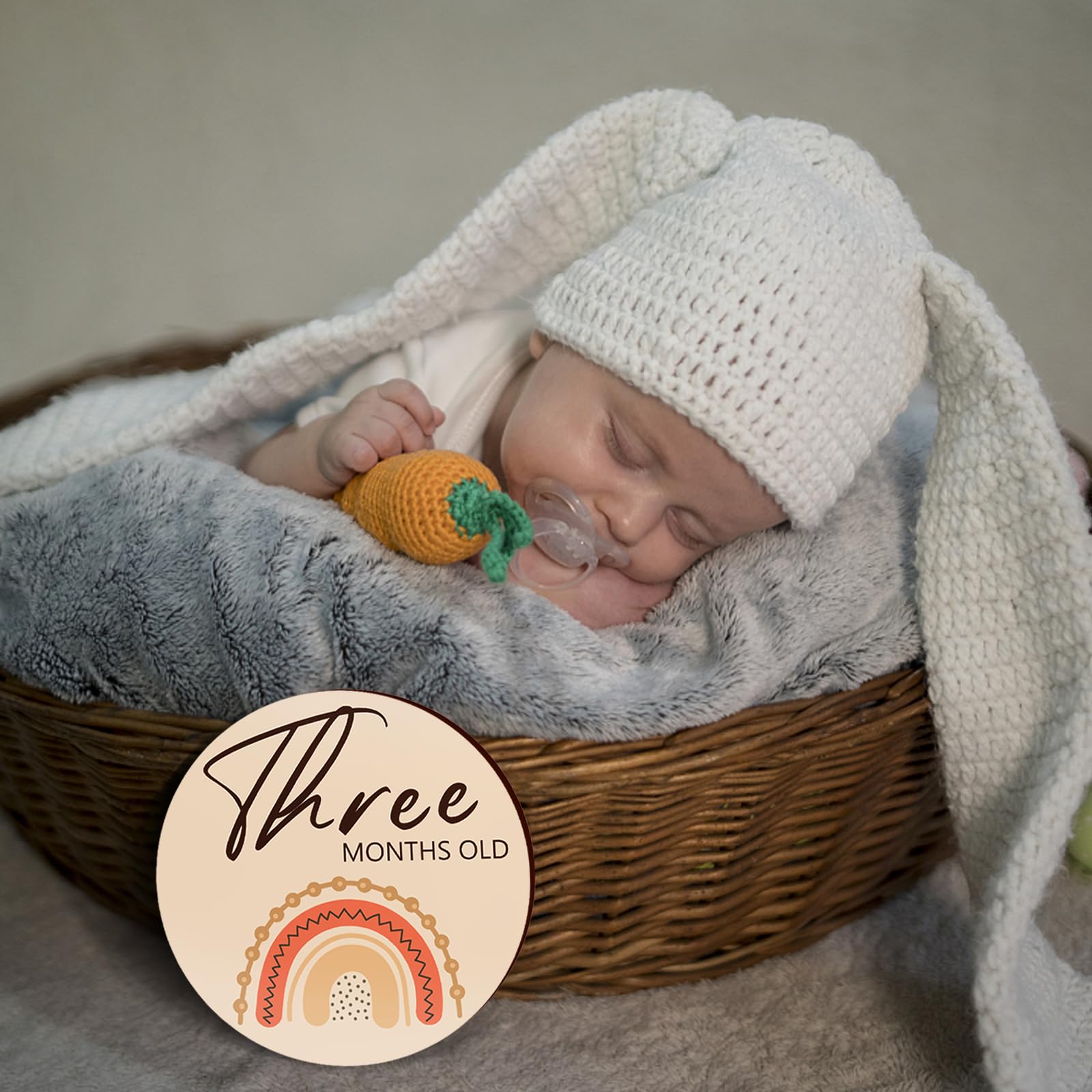 Sanyakti hello world card for pregnancy announcements and memories