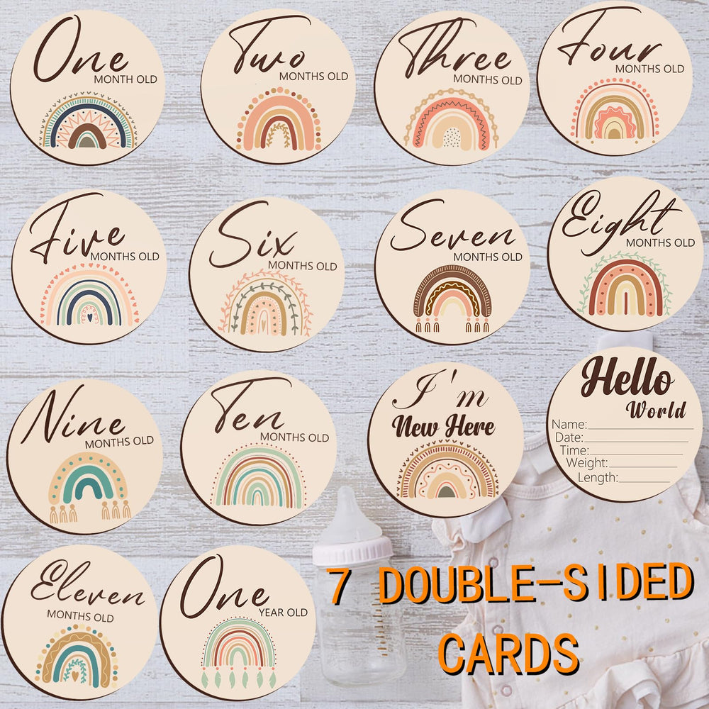 Sanyakti milestone six month card captures development milestones