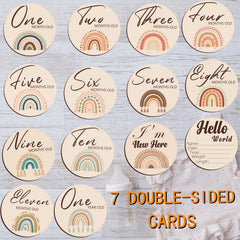 Sanyakti milestone six month card captures development milestones