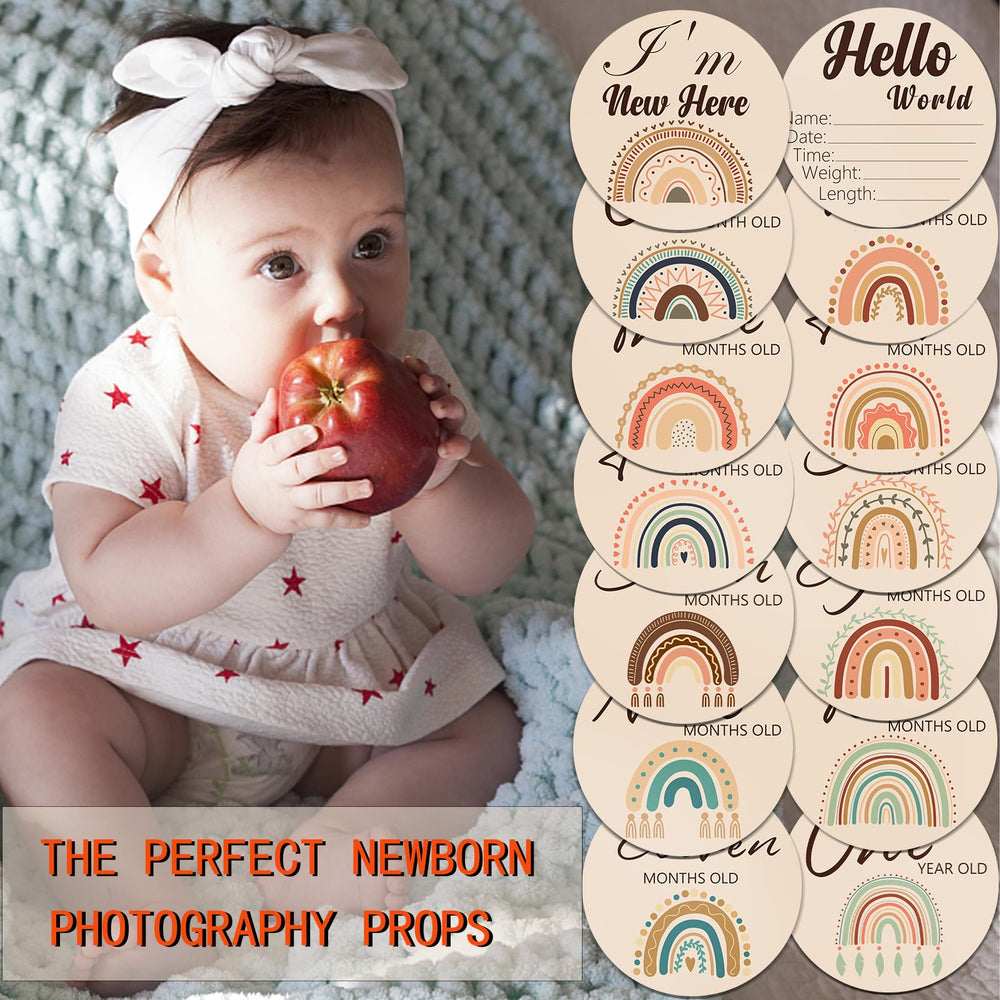 Sanyakti milestone three month card to document growth moments