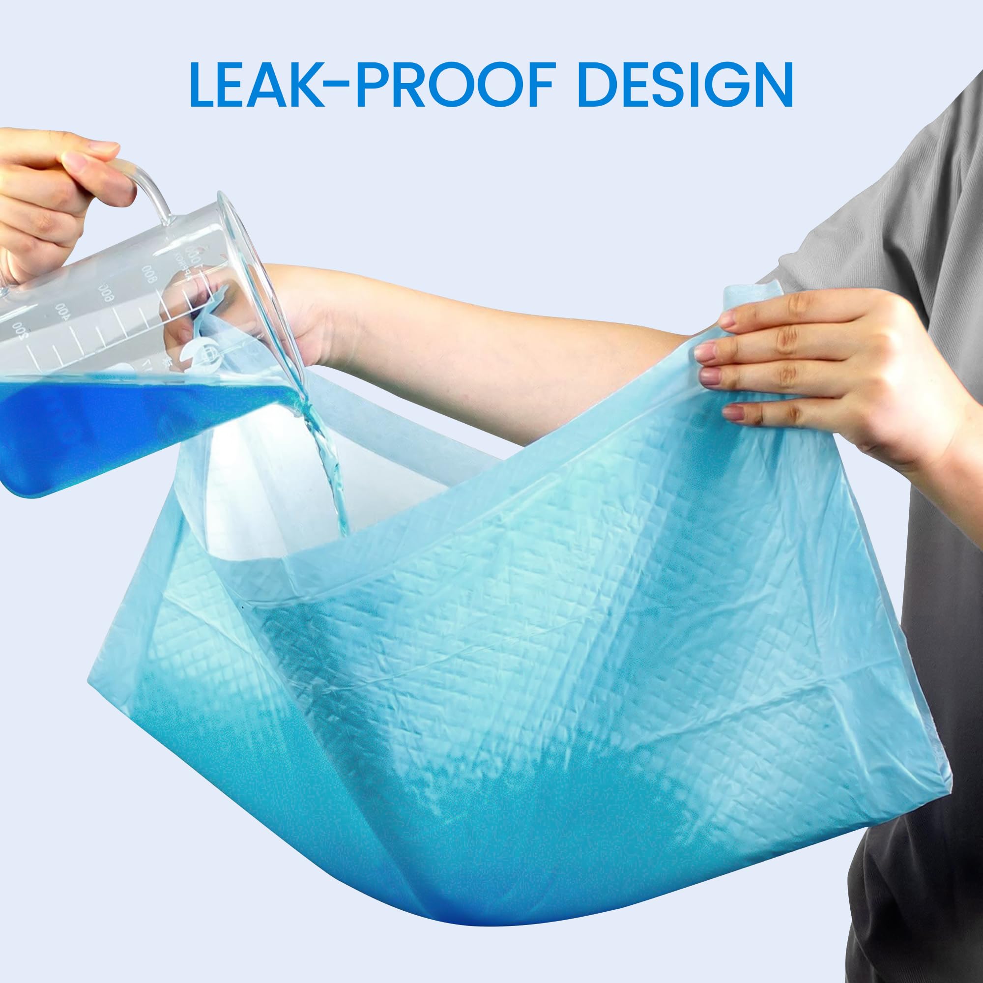 SAP FRIENDLY extra-large 30x36 underpad covers larger surfaces.