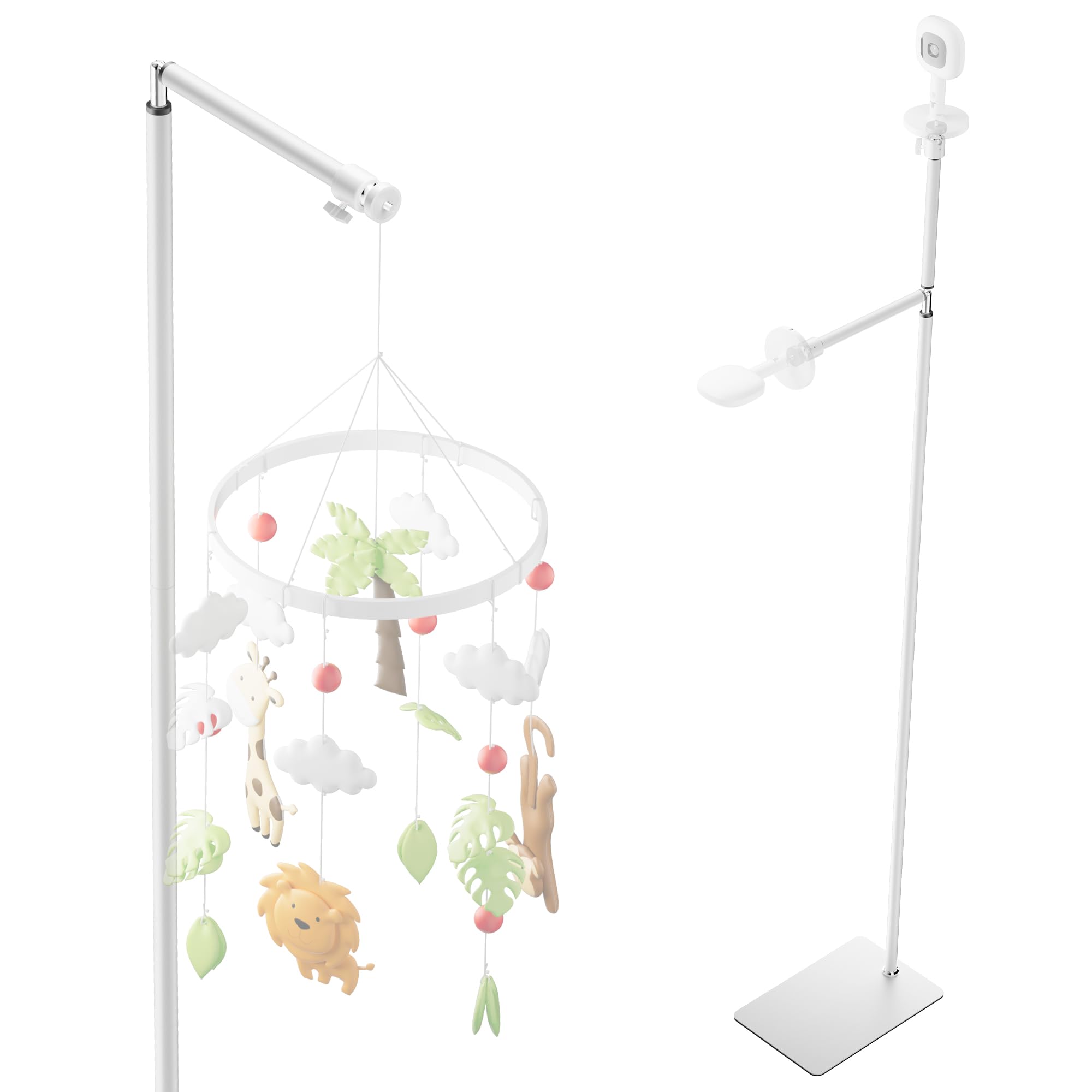 SAPESEHE floor stand for Nanit Pro fit elevates your nursery monitor securely