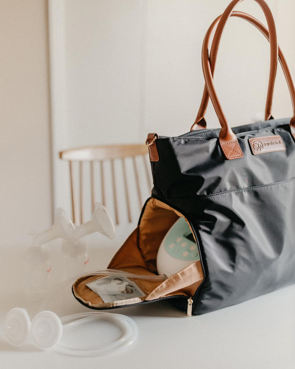 Durable yet lightweight construction travels well between classes and meetings