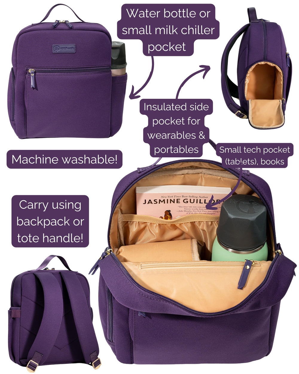 Sarah Wells Fifi Mini bag 13-inch laptop sleeve for tablets and work on the go.