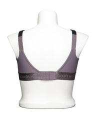 Model wearing Sarah Wells Journey bra highlights inclusive XS to 3XL size range