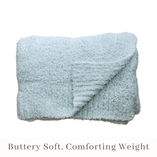 Saranoni Bamboni blanket in sky-blue enhancing cuddle moments for kids