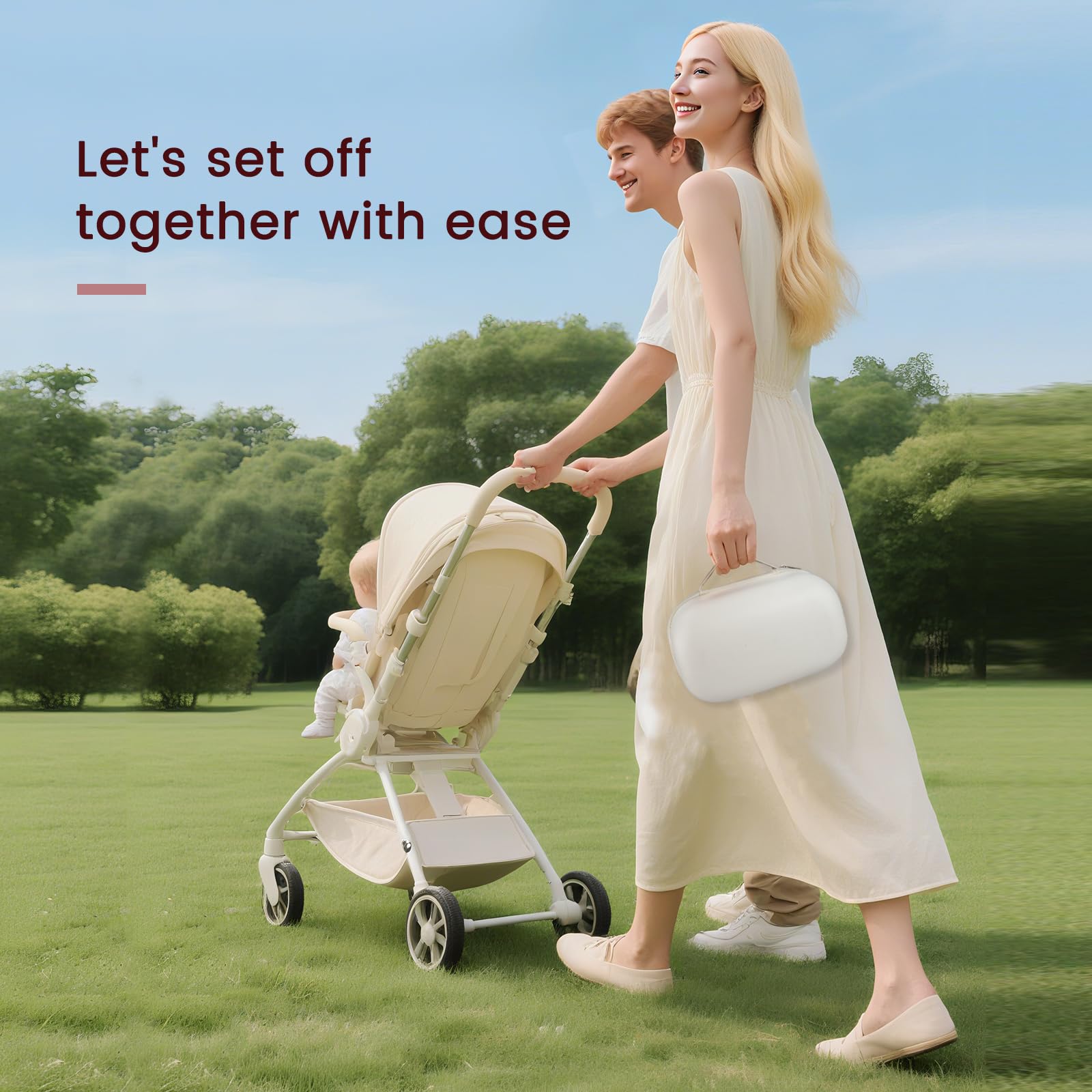 Sarlar breast pump bag blends style with discreet design for everyday use.