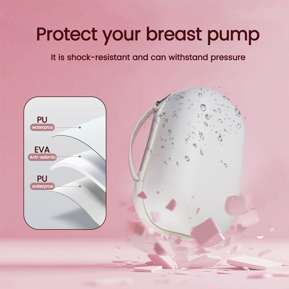 Sarlar bag's large capacity holds pump, bottles, and essentials.