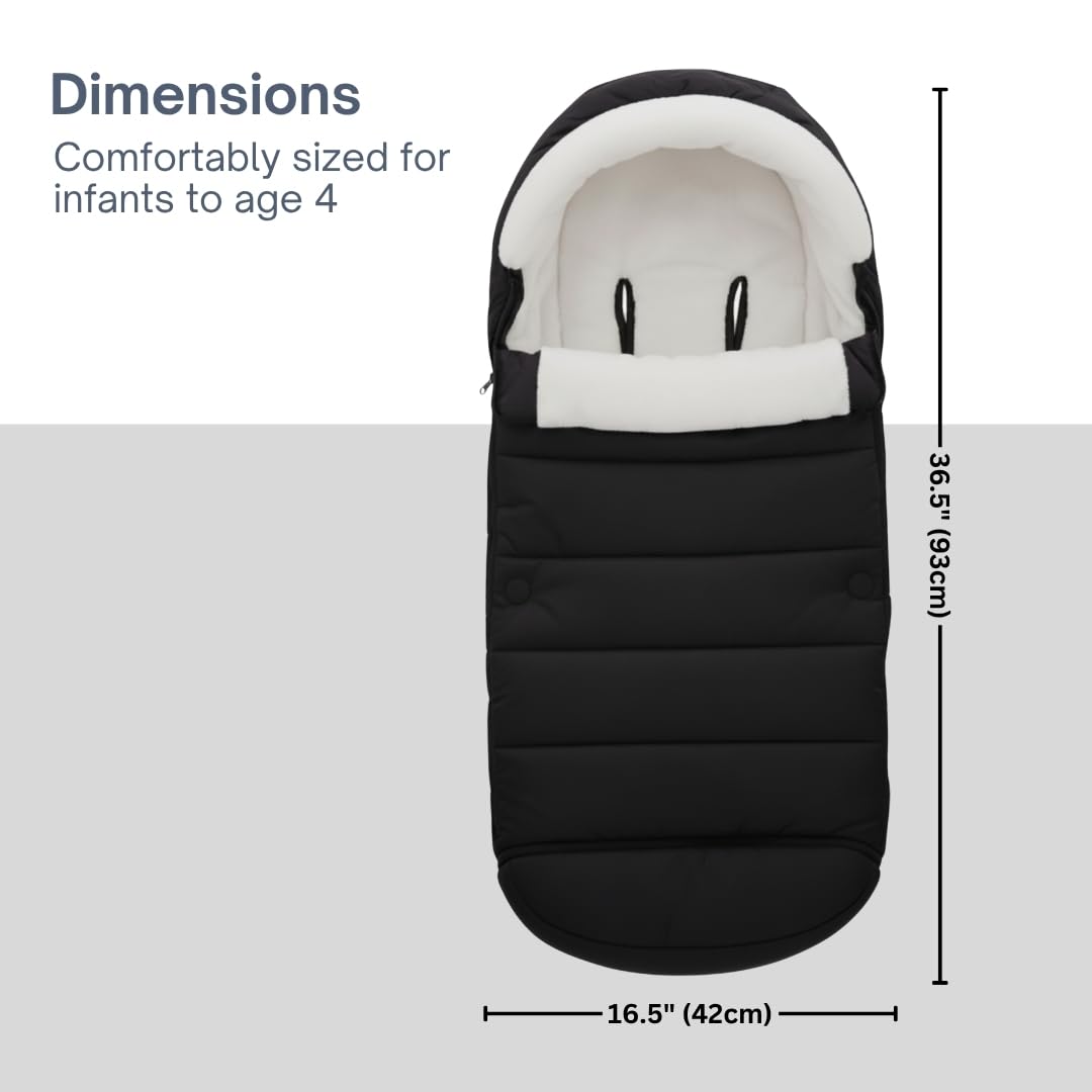 SASHA'S Footmuff for Nuna machine washable for easy care