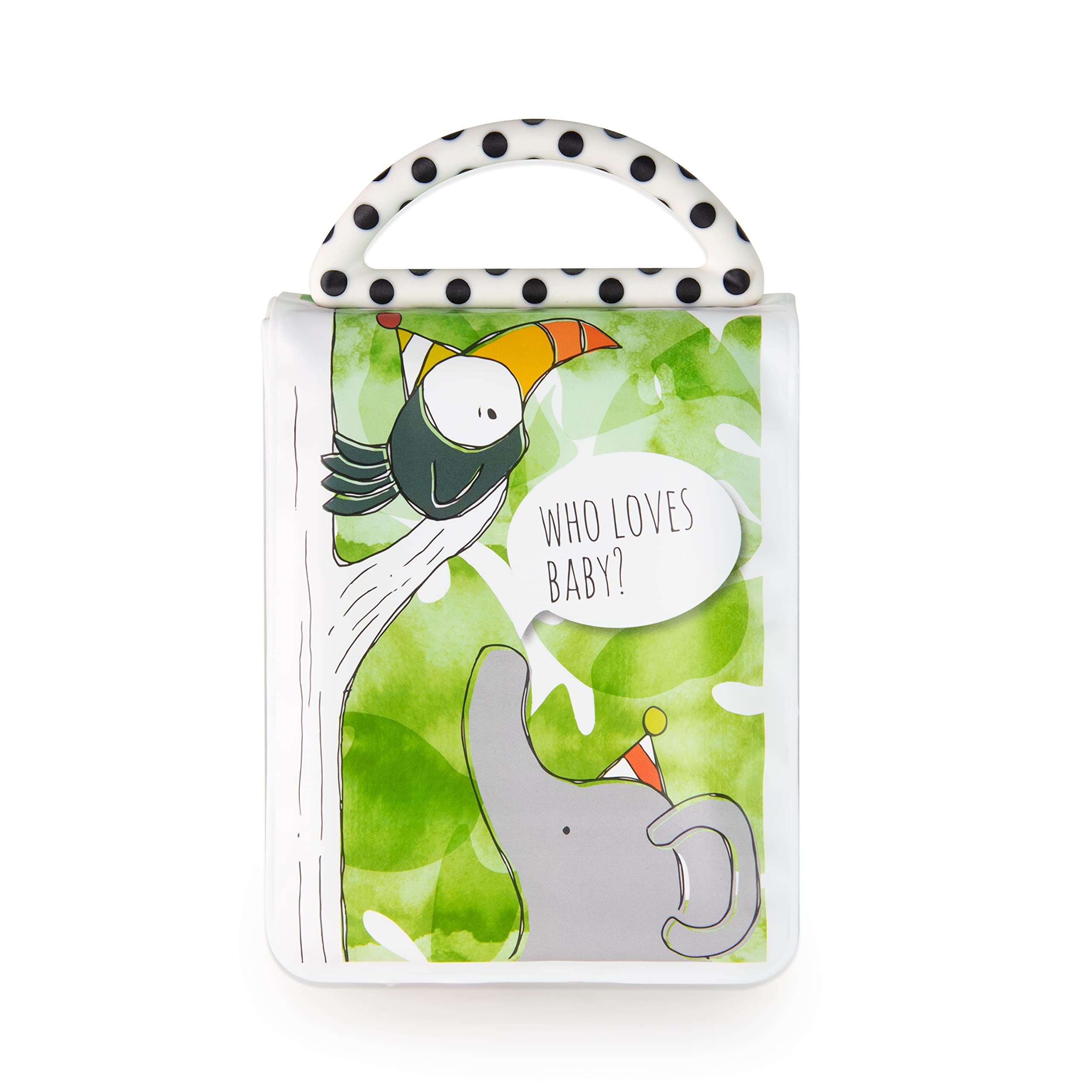 Sassy Developmental Look Book cover with high-contrast colors to capture baby attention.