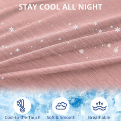 Sasttie cooling fabric with vents promotes airflow for cooler sleep