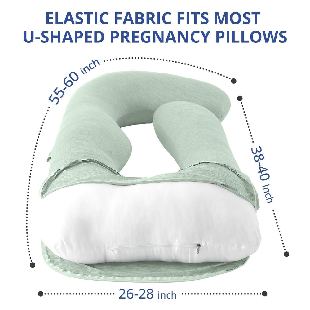 Sasttie 55–57 inch fit ensures snug, secure coverage for U-shaped pillows.