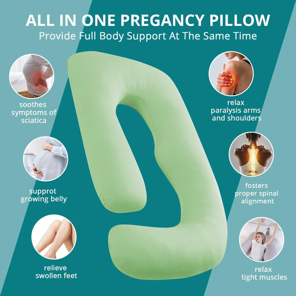 7-pound down-alternative filling provides balanced cushion and support.