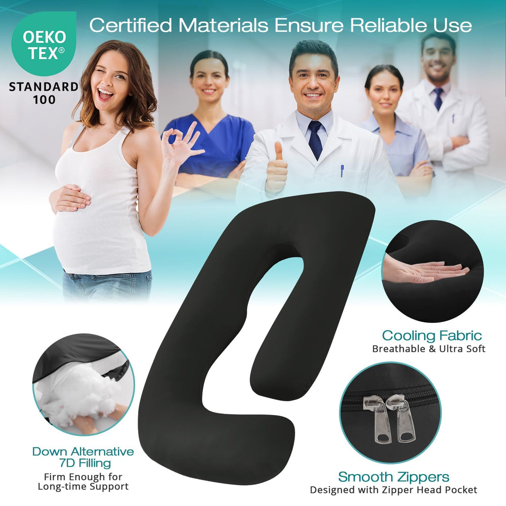 65x30 inch size provides generous coverage from head to feet.