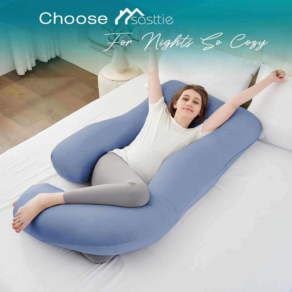 Sasttie breathable, cooling cover helps you stay comfortable while resting.