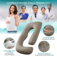 Sasttie 57-inch full-body length wraps around for comfort.
