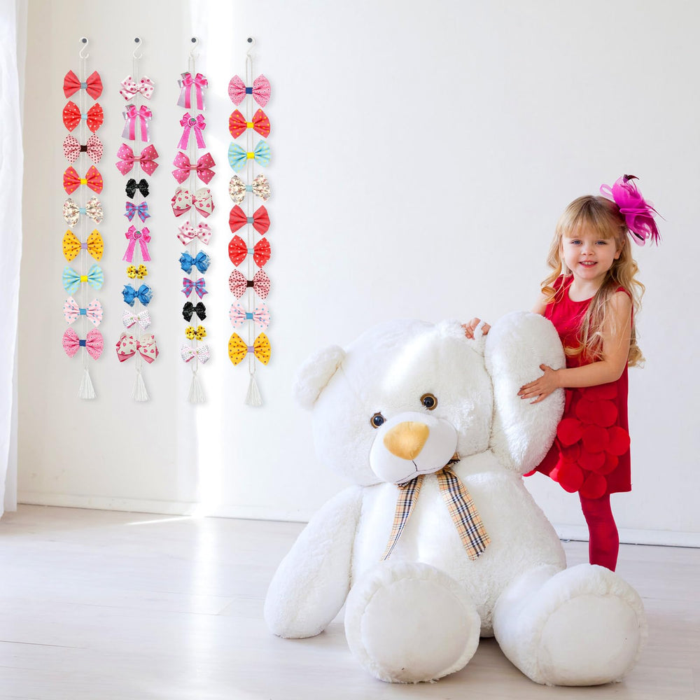 Expandable display for growing baby hair accessory collection