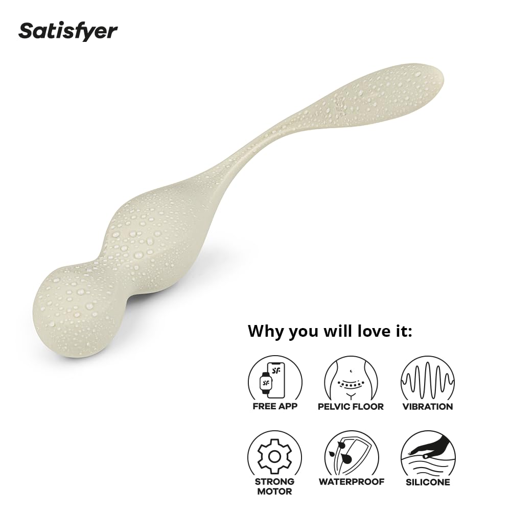 Satisfyer Love Birds 1 Connect App waterproof IPX7 design for bath or shower use.