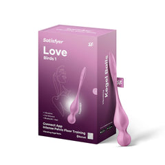Satisfyer Love Birds 1 close-up with skin-friendly silicone for comfortable wear.